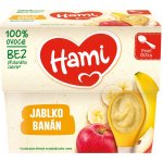Hami 100% ovoce Jablko banán 4 x 100 g – Zboží Dáma