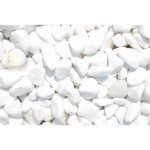 Mramorové okrasné oblázky thassoská bílá 25-50 mm 25 kg PE pytel – Hledejceny.cz