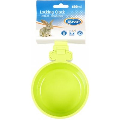 Duvo+ miska pro hlodavce plastová s úchytem na klec 600 ml – Hledejceny.cz