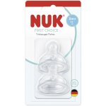 NUK First Choice 3m+ natural 2 ks – Zboží Dáma