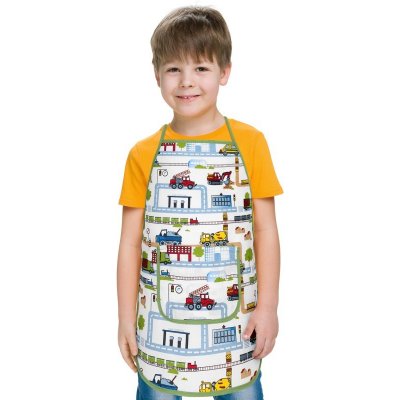 Bellatex Dětská zástěrka Město 47x60 cm – Sleviste.cz