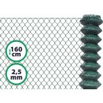 Pletivo poplastované – 160 cm bez ND (2,5 mm; 50x50 mm; PVC; zelené) – Zboží Mobilmania