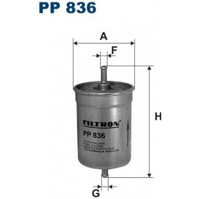 FILTRON Palivový filtr PP 836 – Zboží Mobilmania