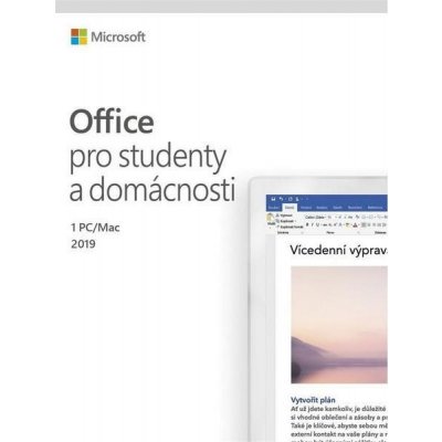 Office 2019 pro studenty a domácnosti CZ 79G-05078