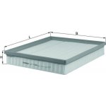 Vzduchový filtr KNECHT LX 1586 – Hledejceny.cz