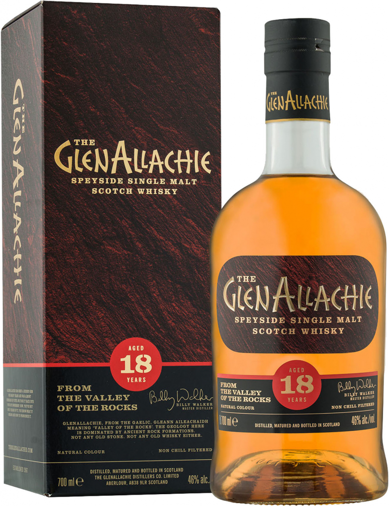 The GlenAllachie 18y 46% 0,7 l (kazeta)