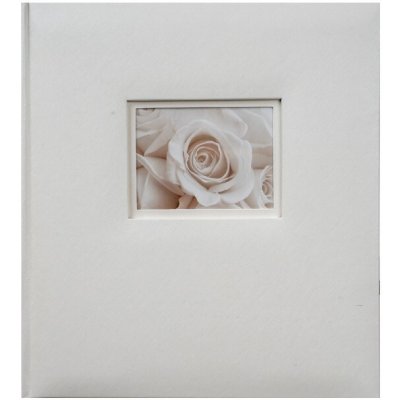 GEDEON Fotoalbum na růžky svatební 29X32 cm 100 stran LOWE WHITE – Zboží Živě