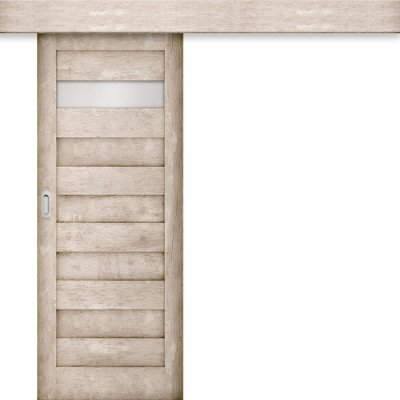 Invado Posuvné dveře na stěnu Livata 2 Enduro Eben B406 80 x 197 cm