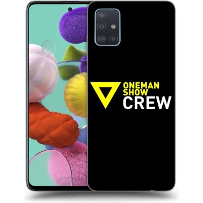 Pouzdro Picasee silikonové Samsung Galaxy A51 A515F - ONEMANSHOW CREW černé – Zboží Mobilmania