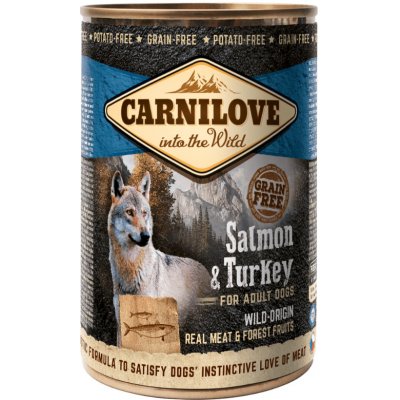 Carnilove Dog Wild Meat Salmon & Turkey 6x400g