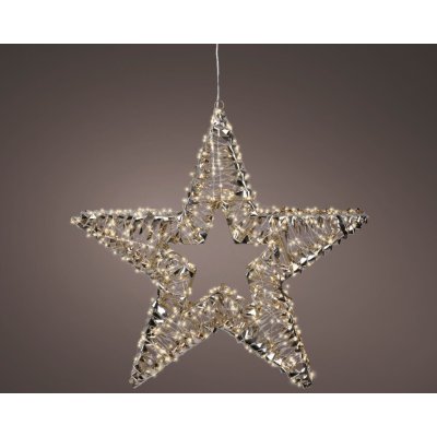 Kaeming Micro LED objekt HVĚZDA, 38 cm, zlatá, venkovní, KSD – Hledejceny.cz