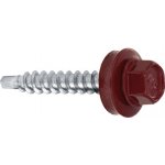 Klimas Farmářský šroub s podložkou RAL 8004 4,8 x 60 mm (100ks) – Hledejceny.cz