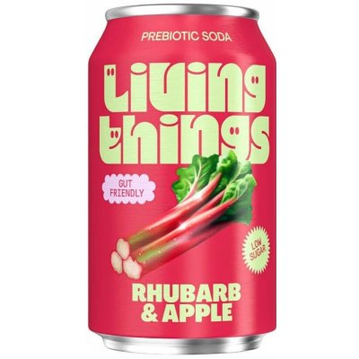 Living Things Rhubarb & Apple 330 ml – Hledejceny.cz