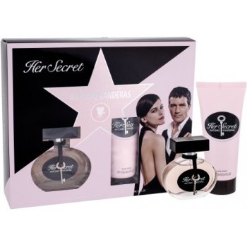 Antonio Banderas Her Secret EDT 50 ml + tělové mléko 100 ml dárková sada