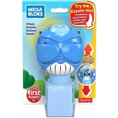 Mega Bloks Peek a Blocks zvířátko velryba – Sleviste.cz