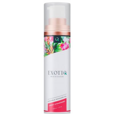 Exotiq Massage Oil Sweet Strawberry 100 ml – Hledejceny.cz