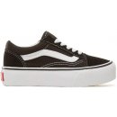 Vans Old Skool Platfor bílo černé