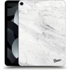 Pouzdro na tablet Picasee silikonový průhledný obal pro Apple iPad Air 5 10.9 2022 White marble