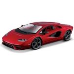 Bburago Plus Lamborghini Countach LPI 800 4 Červená 1:24 – Hledejceny.cz