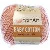 Baby Cotton YarnArt 413 pudrová