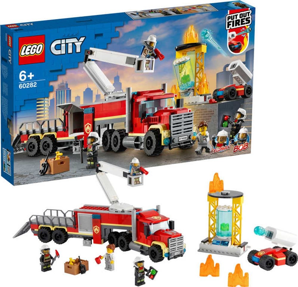 LEGO® City 60282 Velitelská jednotka hasičů od 999 Kč - Heureka.cz