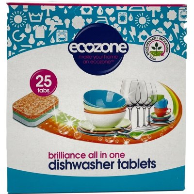 Ecozone Tablety do myčky all in one 25 ks – Zboží Mobilmania