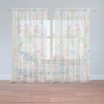 Sablio Záclony Barevná školka: 2ks 150x250cm – Zboží Mobilmania