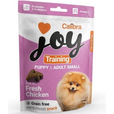 Calibra Joy Dog Training Snacks Puppy & Adult Small Fresh Chicken 150 g – Hledejceny.cz