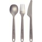 LifeVenture Superlight Titanium Cutlery Set – Zboží Mobilmania