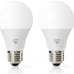 Nedis SmartLife chytrá LED žárovka E27 9W 806lm barevná + teplá/studená bílá, sada 2ks – Hledejceny.cz