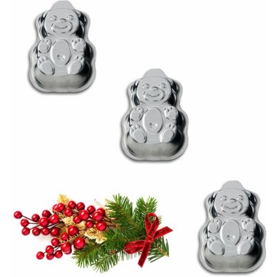 Kovovýroba Jeníkov Vyklápěcí formička medvídek 20 ks – Zboží Dáma
