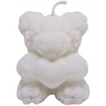 Svíčkománie3D Méďa z růžiček 50 g – Zboží Mobilmania