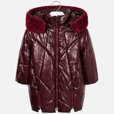 Mayoral dívčí kabát vínový – Sleviste.cz