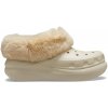 Dámské bačkory a domácí obuv Crocs Crocs nazouváky Furever Crush Clog 208446 bone