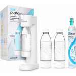 PUSHAIR Dafi bílý + kartuše CO2 + láhev 0,7 – Zbozi.Blesk.cz