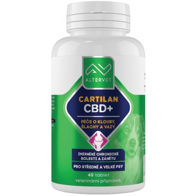 Cartilan CBD+ 40 tablet – Hledejceny.cz