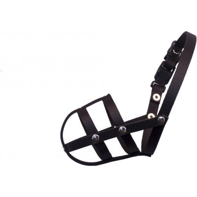 BAFPET Kožený náhubek pletený č. 1 16 cm 6 cm 28 - 37 cm – Zboží Dáma