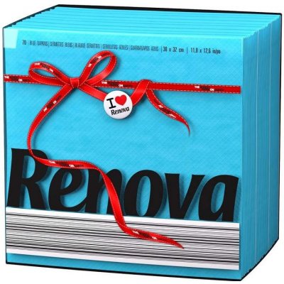 Renova - ubrousky 1V modré 70 ks 30x32cm – Zboží Dáma