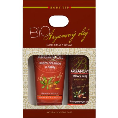 Vivaco Argan krém na ruce 100 ml + tělový olej 100 ml dárková kazeta – Hledejceny.cz