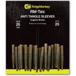 RidgeMonkey Převlek RM-Tec Anti Tangle Sleeves 25 mm hnědý 25 ks – Hledejceny.cz