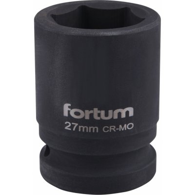 FORTUM hlavice nástrčná rázová, 3/4“, 27mm, L 52mm 4703027 – Zboží Mobilmania