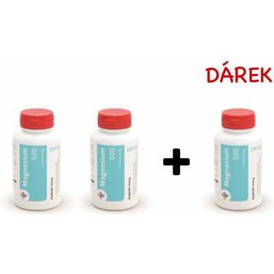 Pharma White Magnesium 500 51 mg + Vitamín B6 100 tablet – Hledejceny.cz