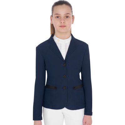 Equestro Sako Perforated dívčí navy – Zboží Dáma Equestro Sako Perforated dívčí navy – Zboží Dáma
