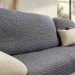 Bielastické potahy MODULO tmavě šedé sedák S (40-59 cm x 50-80 cm) – Sleviste.cz