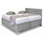 GrivalBed Niobe s dlouhým čelem Hnědá umělá kůže – Zboží Dáma