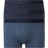 Boxerky, trenky, slipy, tanga Livergy pánské boxerky 3 kusy navy modrá / tmavě modrá