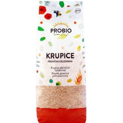 Probio Krupice pšeničná celozrnná 400 g – Sleviste.cz