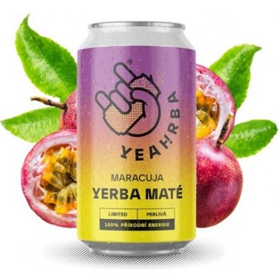 Yeahrba Maracuja Sycená 330 ml – Zboží Dáma