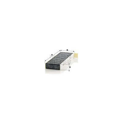 Filtr, vzduch v interiéru MANN-FILTER CUK 29 003-2 – Hledejceny.cz