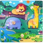 Viga vkládačka safari 4 vkládací tvary – Zboží Mobilmania